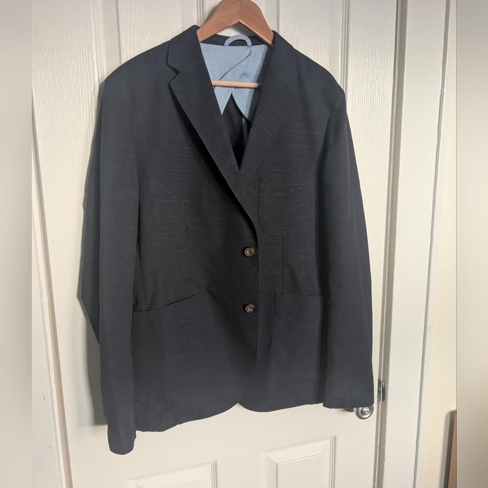 Taylor Stitch Dark Blue Blazer